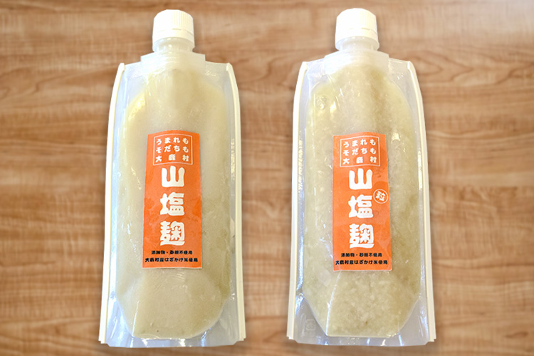 山塩麹 南信州大鹿村 塩の里直売所 山塩麹 南信州大鹿村 塩の里直売所